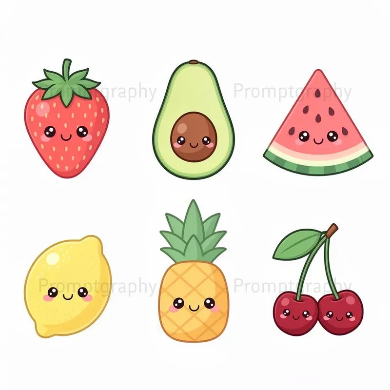 Cute Kawaii Clipart Pack Generator