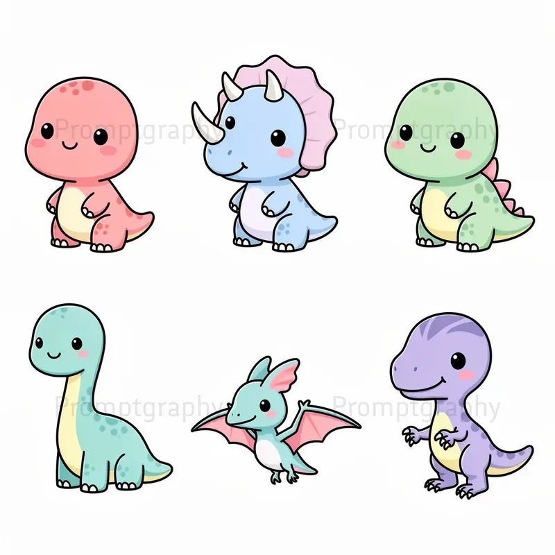 Cute Kawaii Clipart Pack Generator