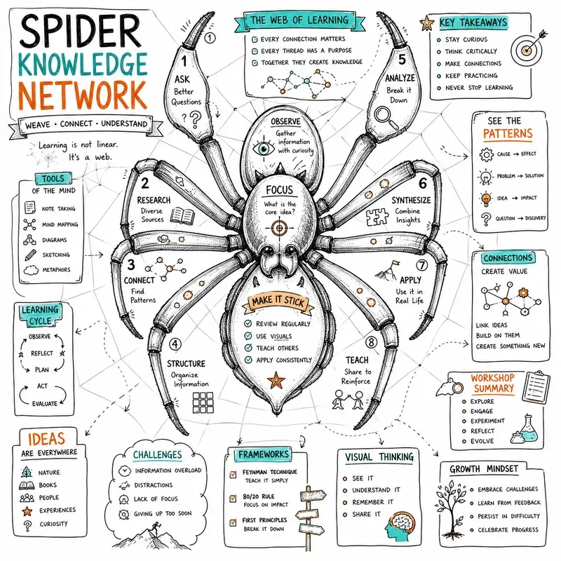 Animal Anatomy Sketchnote Infographics