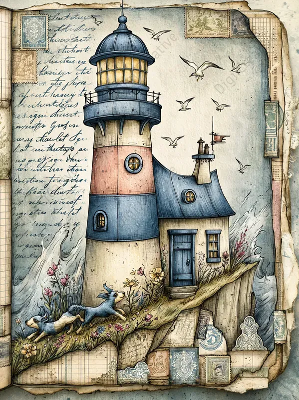Victorian Coastal Junk Journals