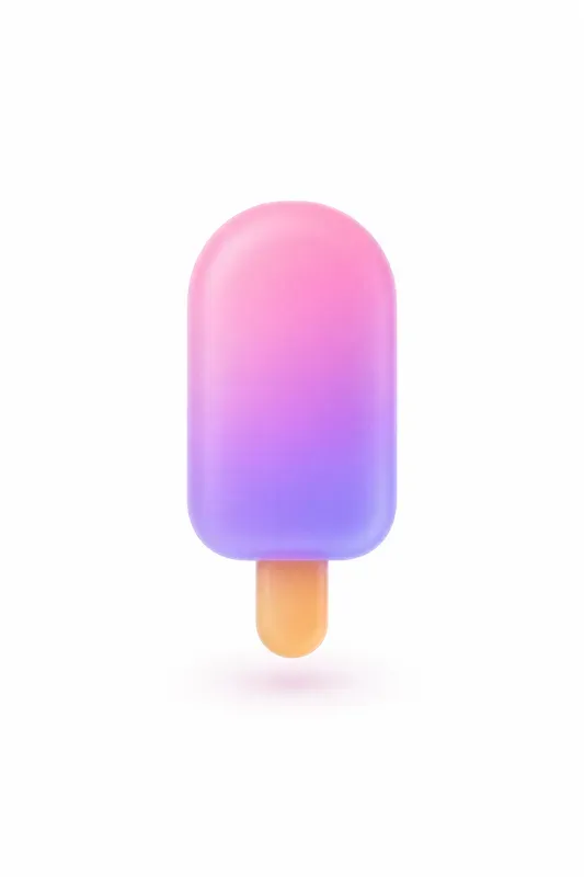 Soft Frosted Glass Icon Objects