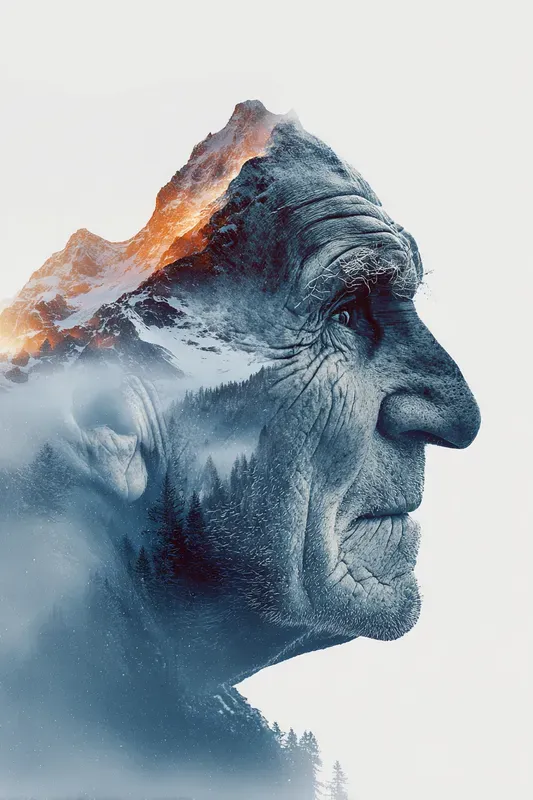 Double Exposure Portrait Art Generator