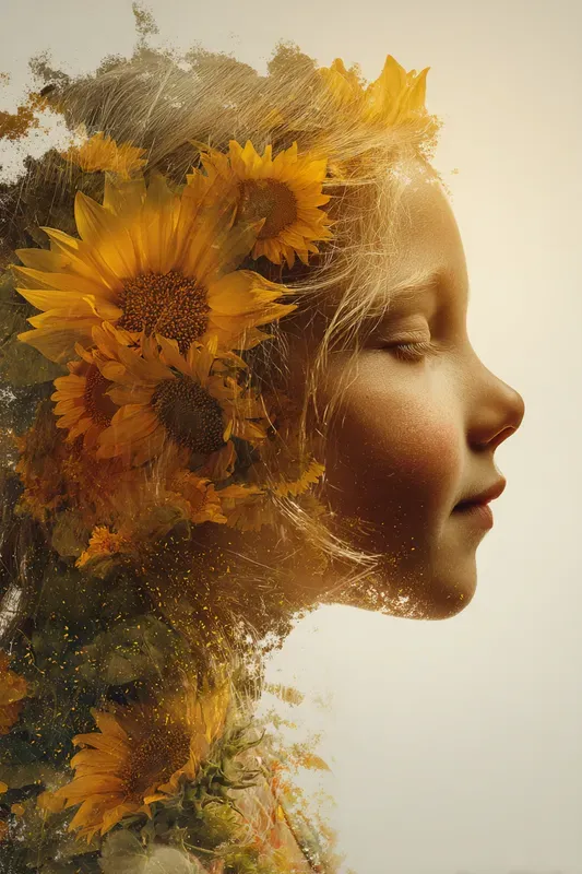 Double Exposure Portrait Art Generator
