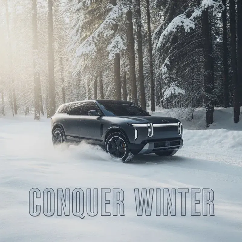 Luxury Winter Ad Visuals