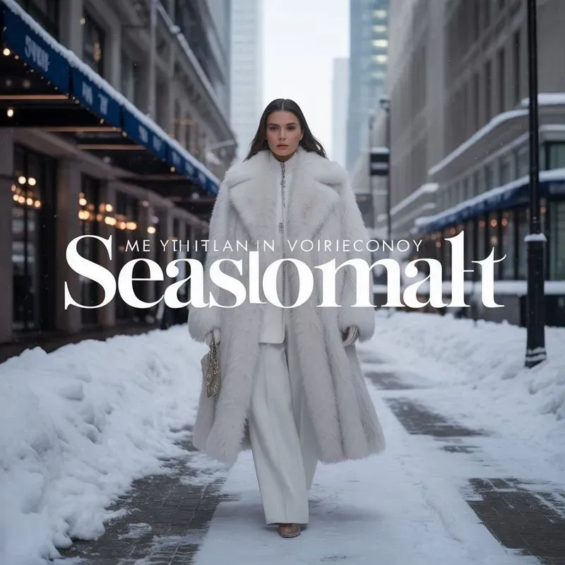Luxury Winter Ad Visuals