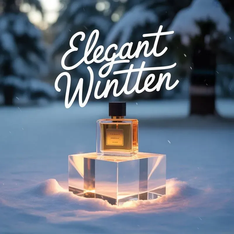 Luxury Winter Ad Visuals