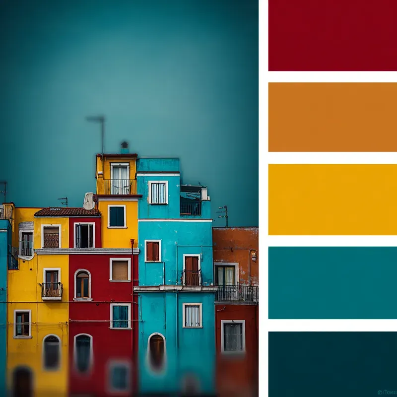 Photography With Color Palettes