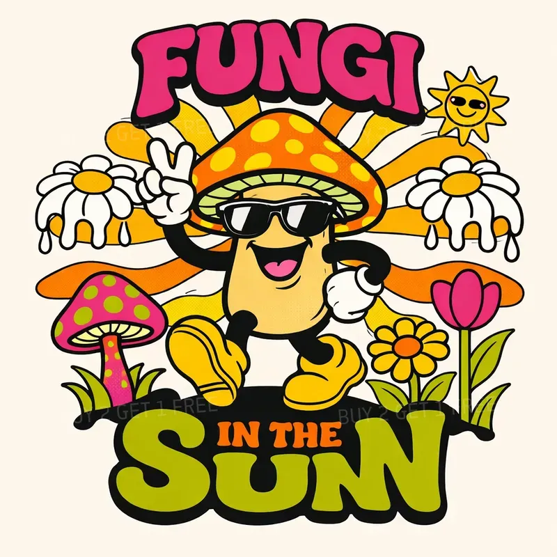 Surreal Spring Lettering Tshirt Designs