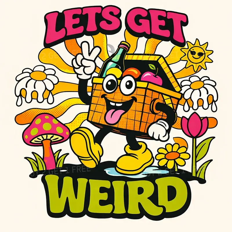 Surreal Spring Lettering Tshirt Designs