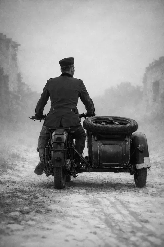 Black And White Fog
