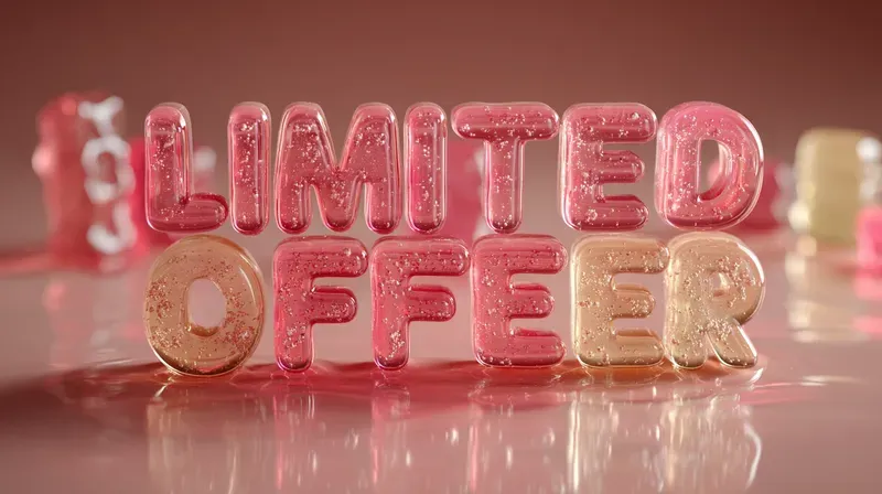 Jelly Gel Typography