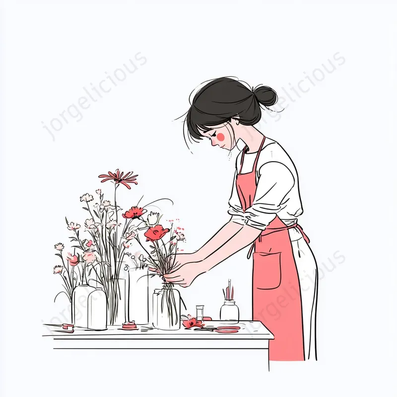 Cute Minimal Editorial Illustrations