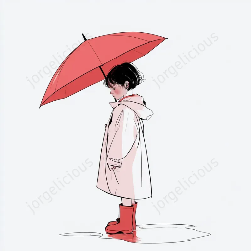 Cute Minimal Editorial Illustrations