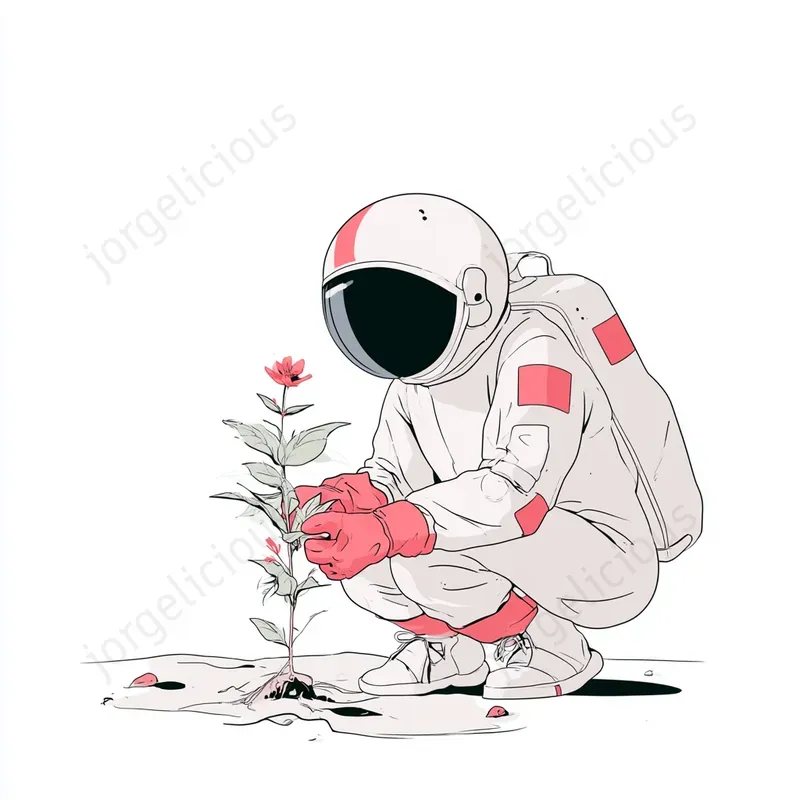 Cute Minimal Editorial Illustrations