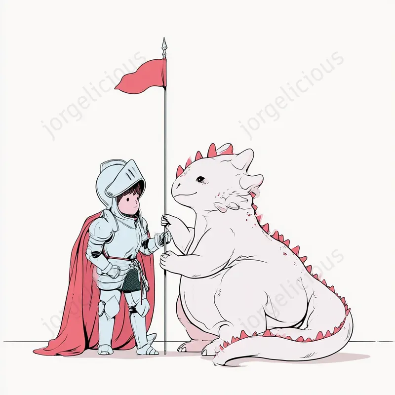 Cute Minimal Editorial Illustrations
