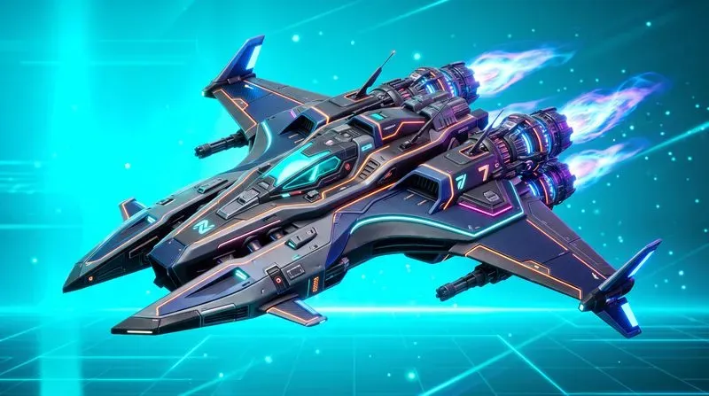 3D Stylized Scifi Spaceships