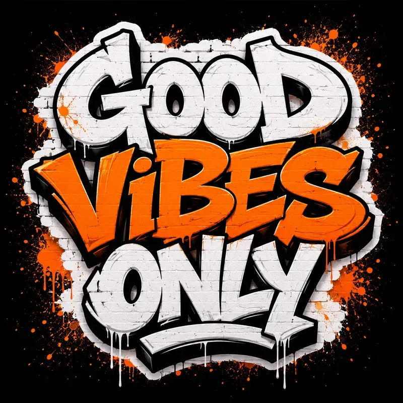 Graffiti Typography Quote Posters