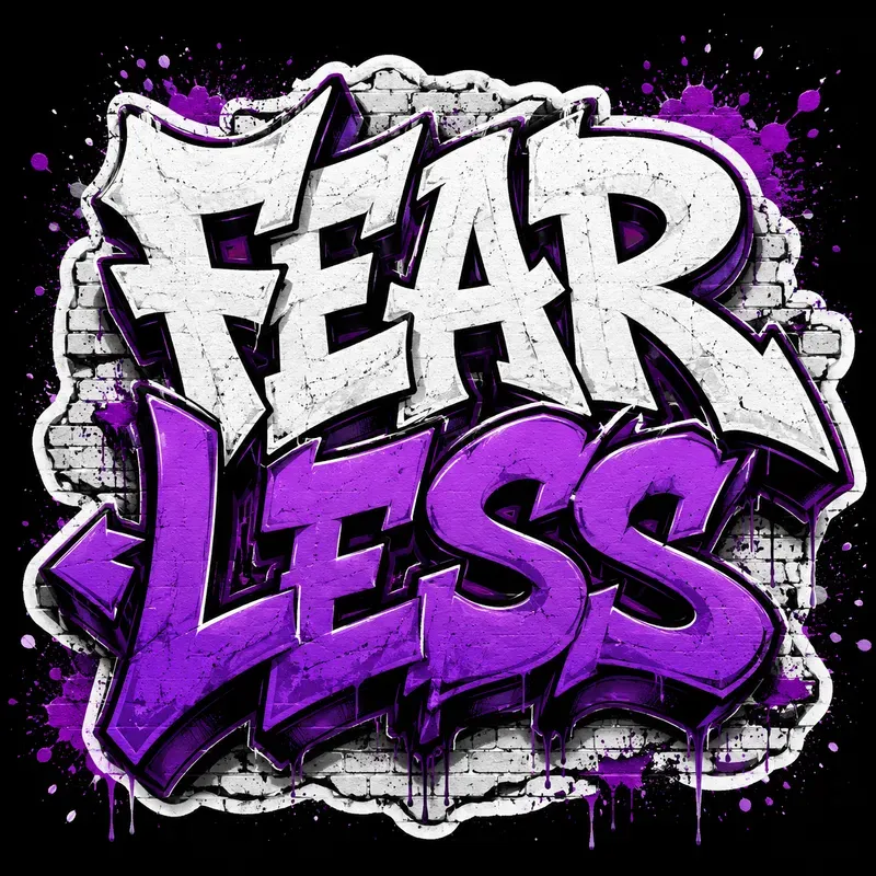 Graffiti Typography Quote Posters