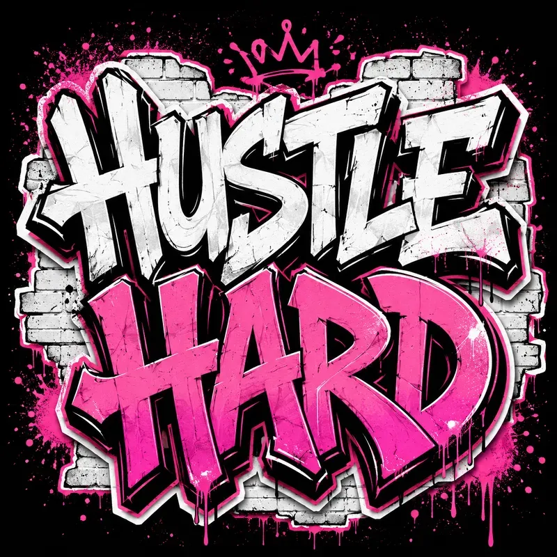 Graffiti Typography Quote Posters