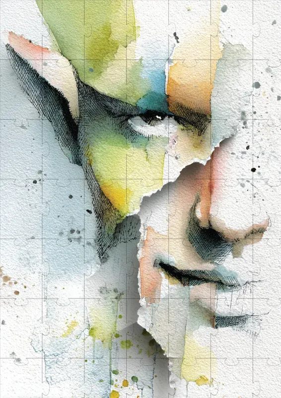 Expressive Watercolor Character Portraits