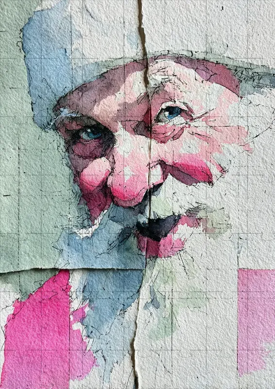 Expressive Watercolor Character Portraits
