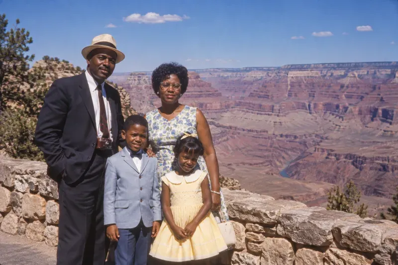 60s Family Vacation Slide Photos