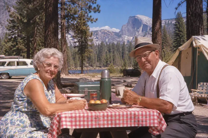 60s Family Vacation Slide Photos