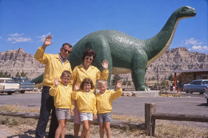60s Family Vacation Slide Photos