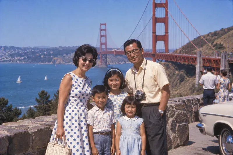 60s Family Vacation Slide Photos
