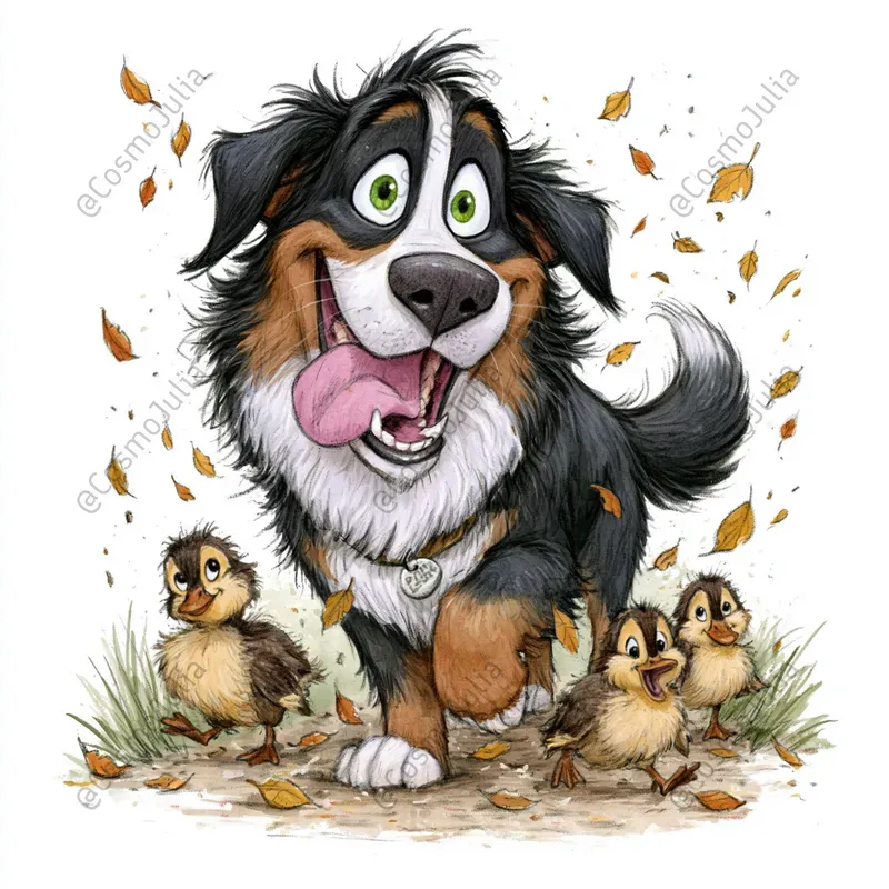 Cozy Autumn Animal Clipart Sets