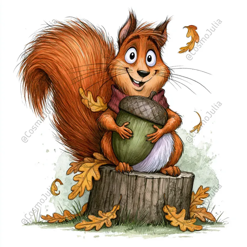 Cozy Autumn Animal Clipart Sets