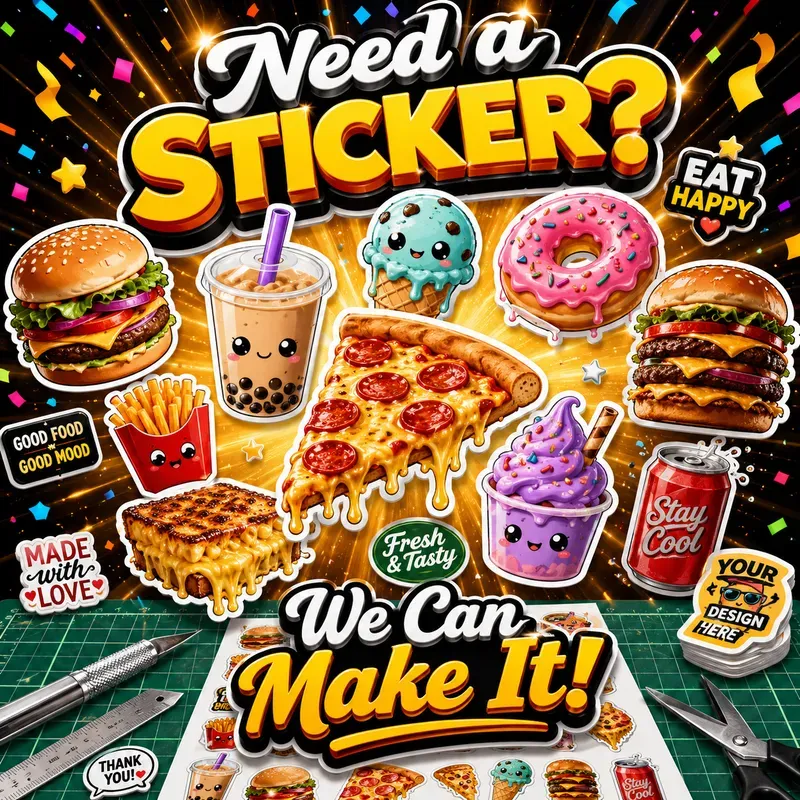 Sticker Promo Explosion Designs
