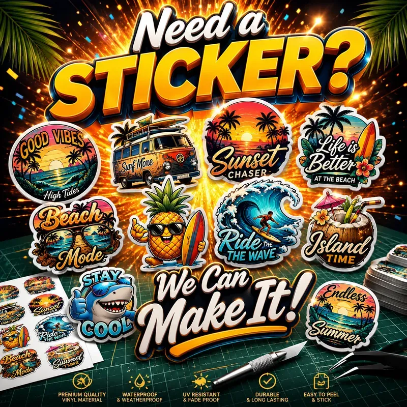 Sticker Promo Explosion Designs