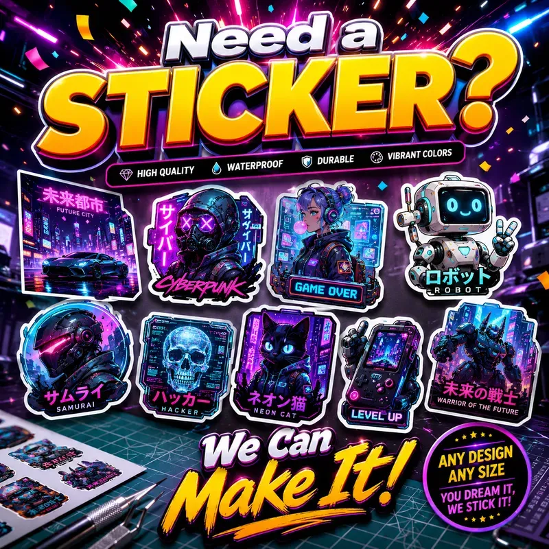 Sticker Promo Explosion Designs