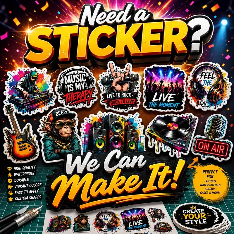 Sticker Promo Explosion Designs