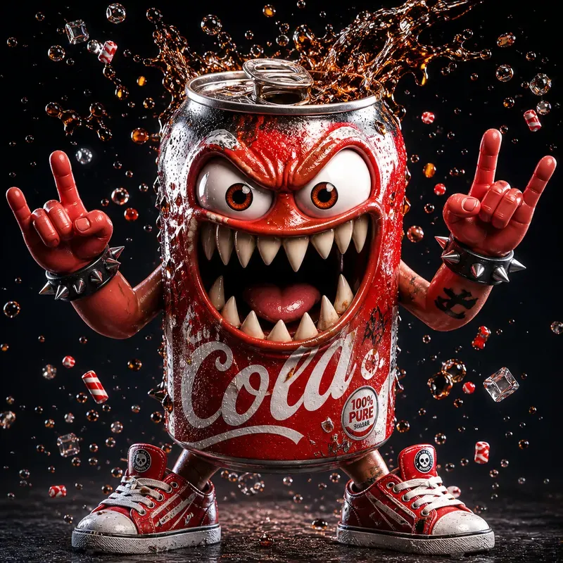 Crazy 3D Object Mascot Sets
