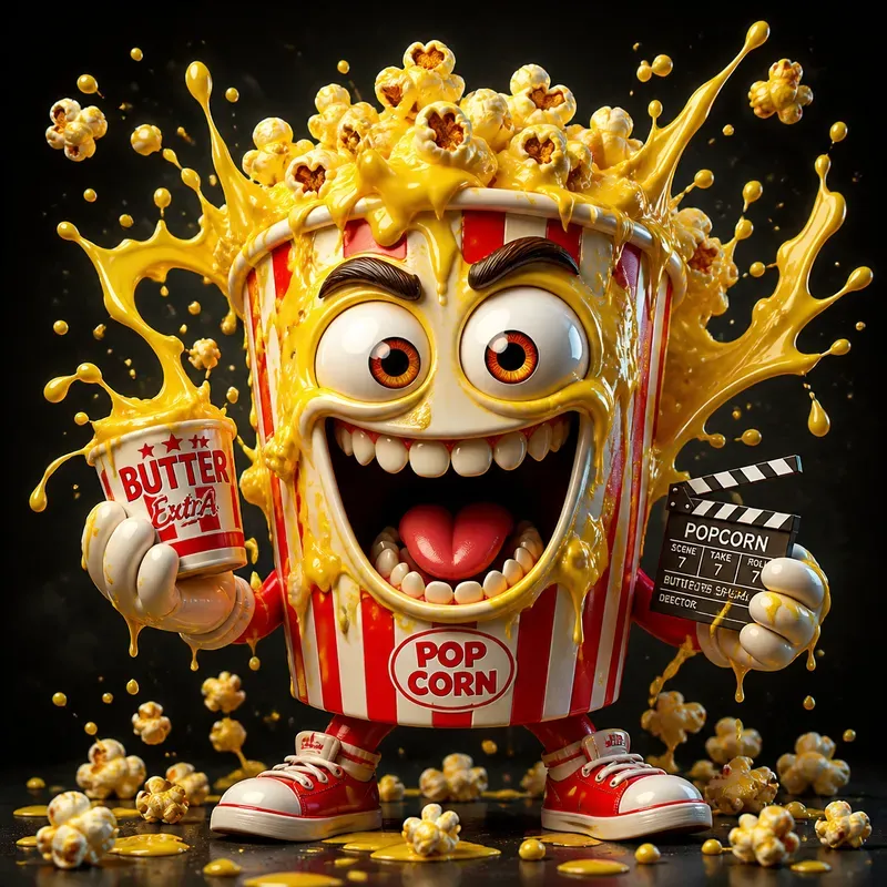 Crazy 3D Object Mascot Sets