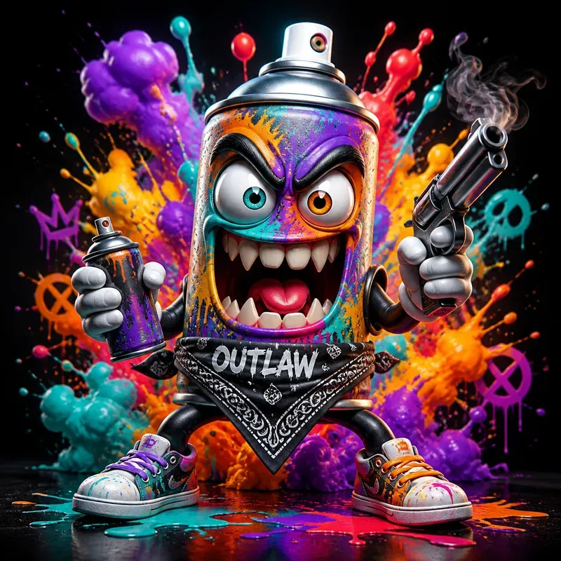 Crazy 3D Object Mascot Sets