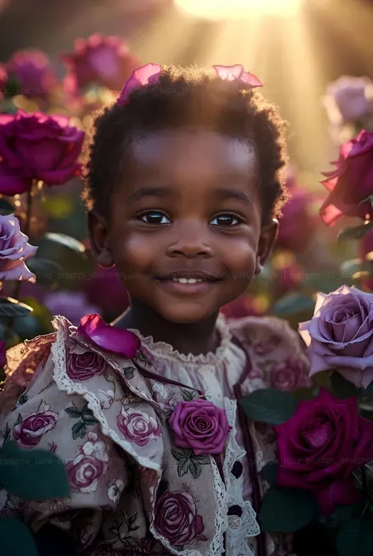 Ethereal Victorian Rose Children