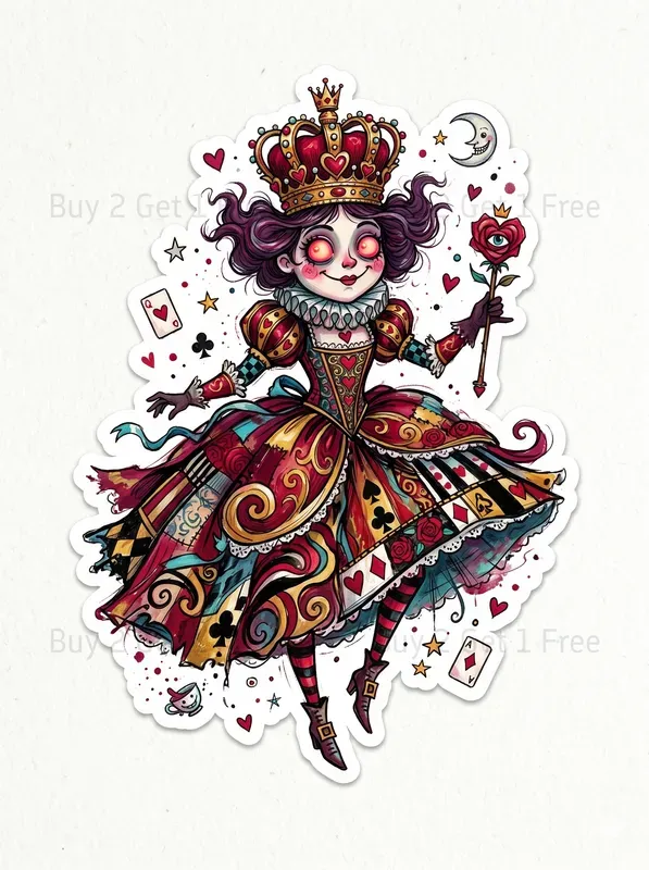 Psychedelic Wonderland Stickers