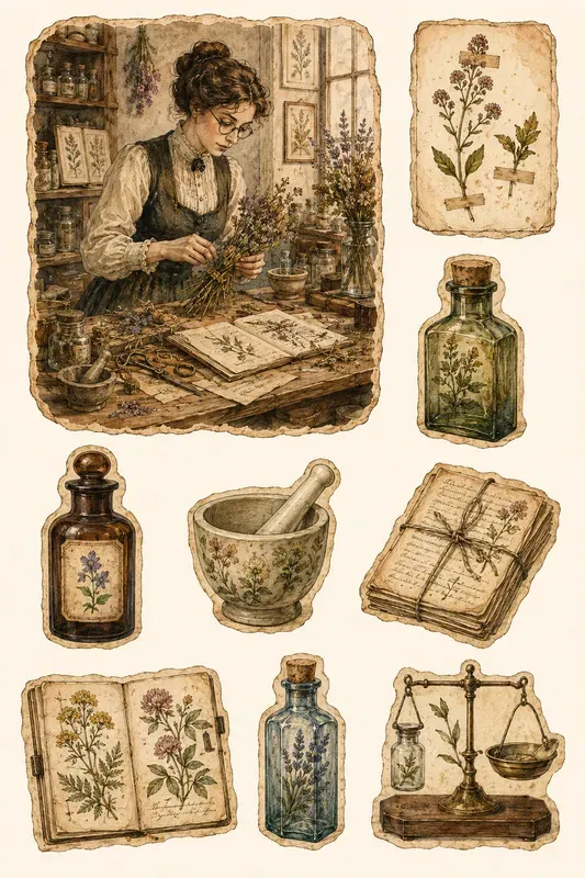 Vintage Ephemera Sheet Generator