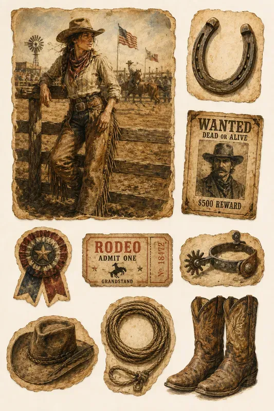 Vintage Ephemera Sheet Generator