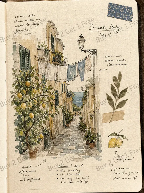 Coastal Village Journal Sketchbooks