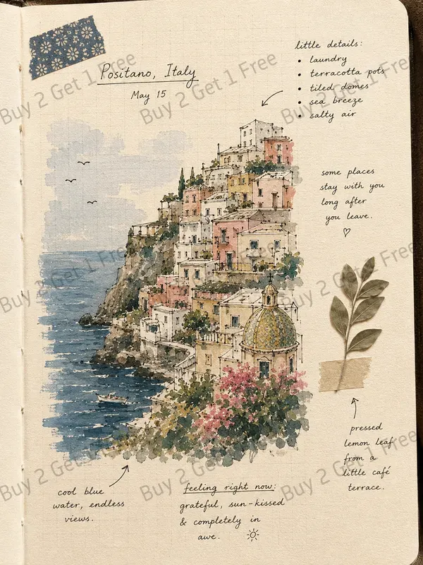 Coastal Village Journal Sketchbooks