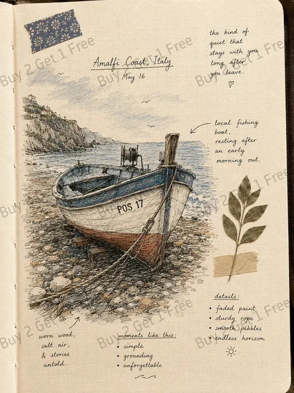 Coastal Village Journal Sketchbooks