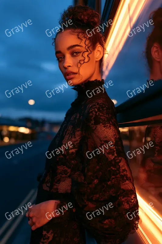 Blue Hour Fashion Photography
