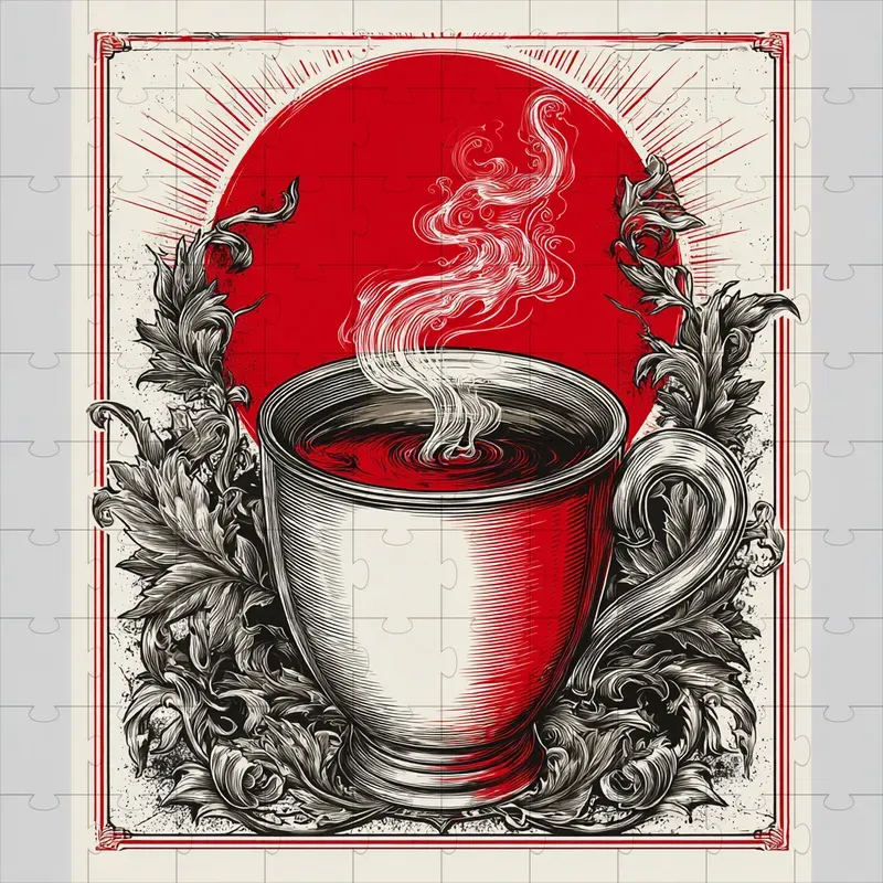 Screenprint Bold Red Ink Posters
