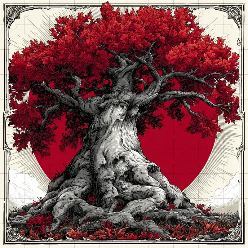 Screenprint Bold Red Ink Posters
