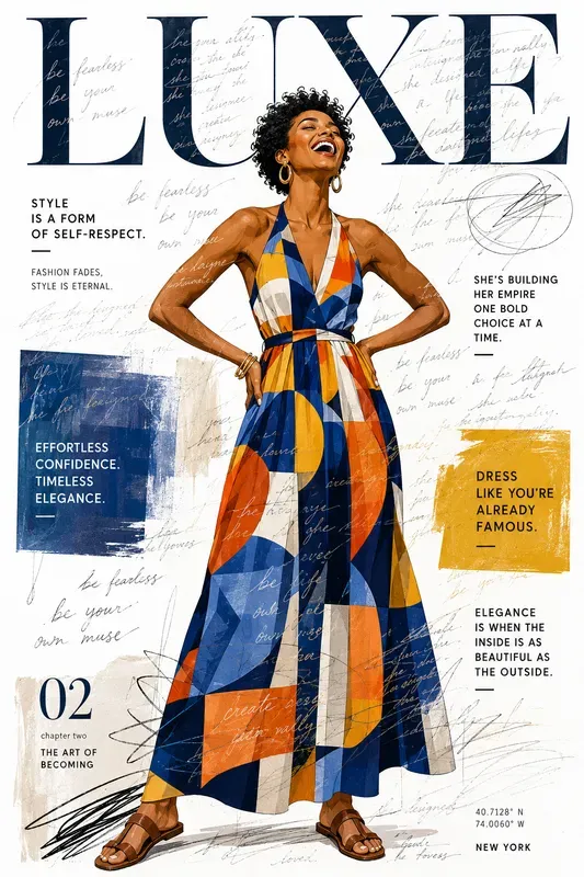 Branded Collage Print Collections