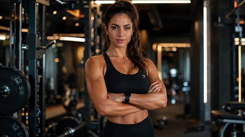 Gym Influencer Portrait Generator